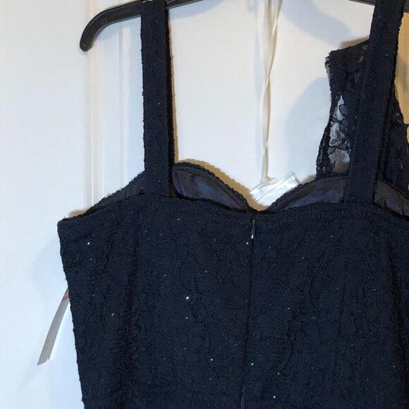 Ideas by Barbara Gown Style# 5825 NAVY BLUE Size M NWT - Picture 14 of 16